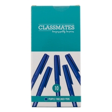 Classmates Fineliner Pen - Purple - Pack of 10